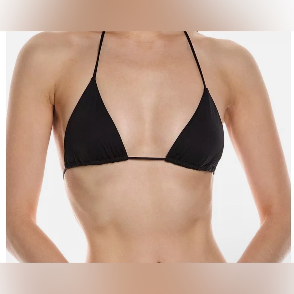 Monica Hansen Beachwear Bond Girl Padded Triangle Bikini Top.